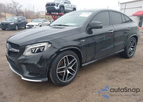2018 Mercedes-Benz Amg Gle 43 Coupe 4Matic from USA, damaged, VIN 4JGED6EB3JA091005